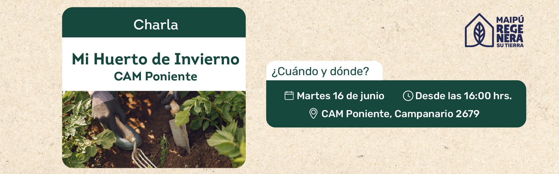 Charla Mi Huerto de Invierno